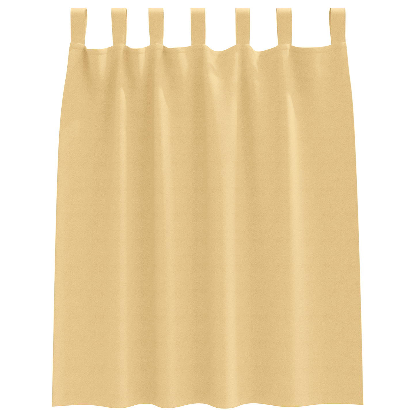 Mørkleggende Gardiner med Ringer 2 pcs Beige 140 x 140 cm