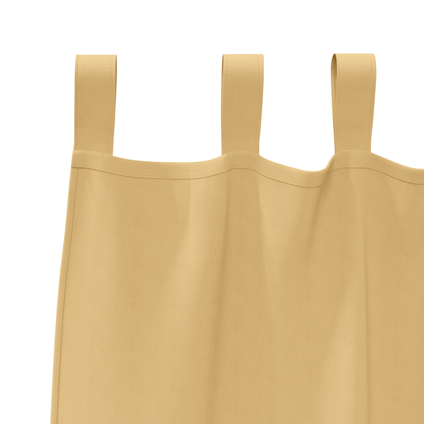 Mørkleggende Gardiner med Ringer 2 pcs Beige 260 x 140 cm