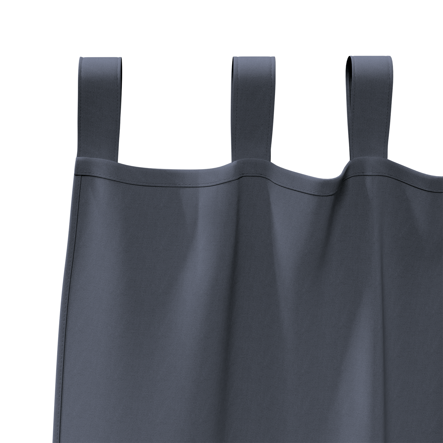 Mørkleggende Gardiner med Ringer 2 pcs Antrasitt 245 x 140 cm