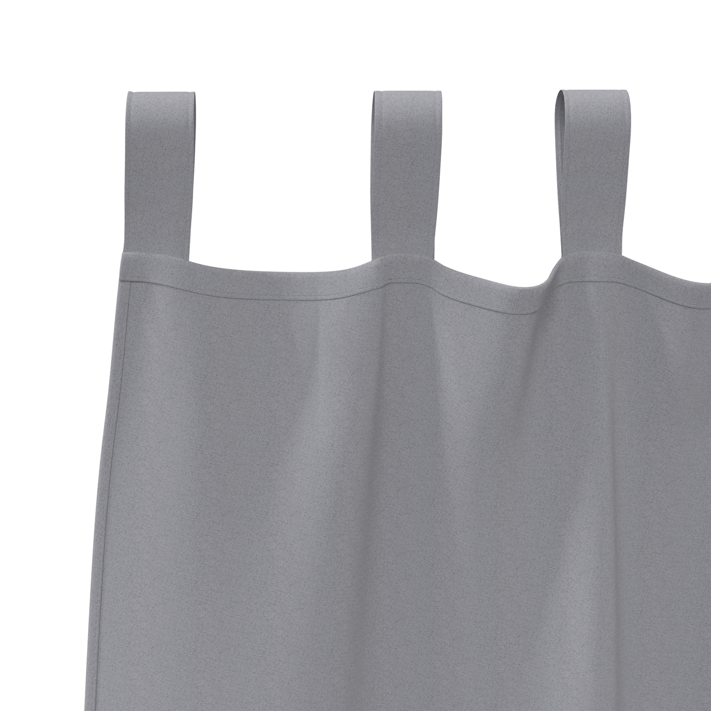 Mørkleggende Gardiner med Ringer 2 pcs Lysegrå 175 x 140 cm