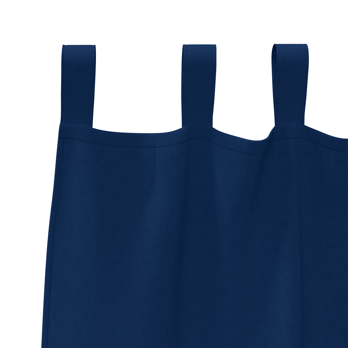 Mørkleggende Gardiner med Ringer 2 pcs Mørkeblå 260 x 140 cm