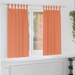 Mørkleggende Gardiner med Ringer 2 pcs Terrakotta 175 x 140 cm