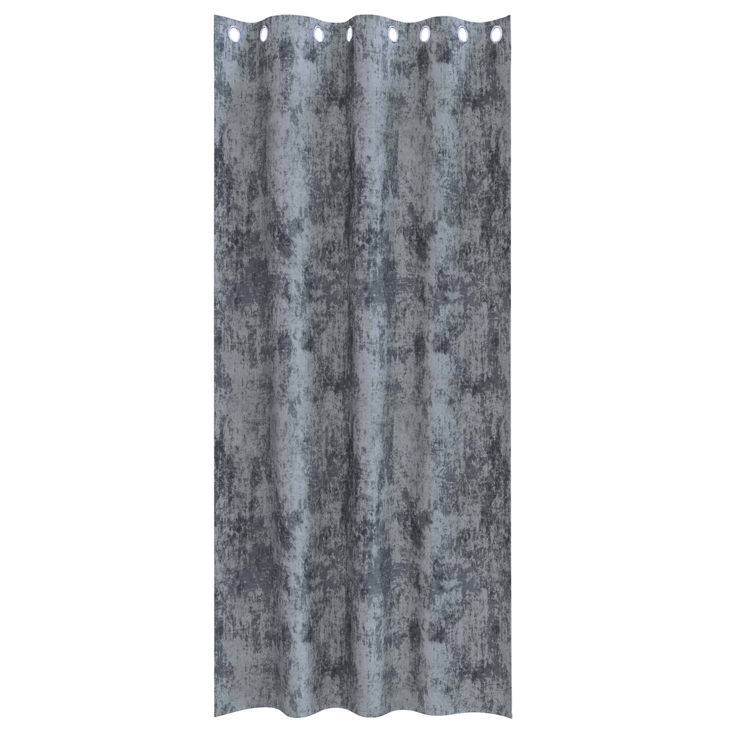 Fløyel Gardiner med gardiner 2 pcs Sølvgrå 245 x 140 cm Fløyel