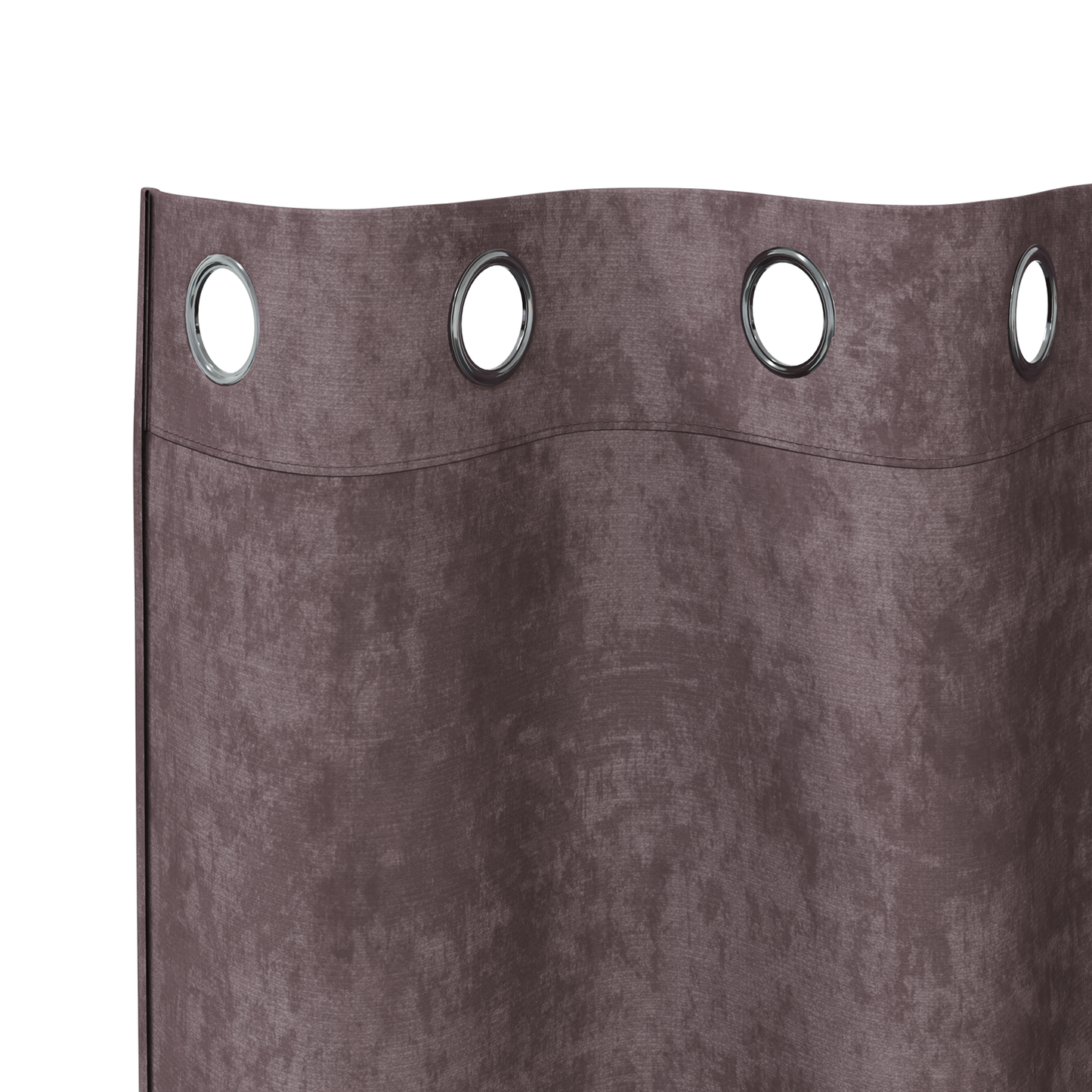 Fløyel Gardiner med gardiner 2 pcs Brun 225 x 140 cm Fløyel