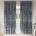 Fløyel Gardiner med gardiner 2 pcs Sølvgrå 225 x 140 cm Fløyel