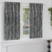Fløyel Gardiner med gardiner 2 pcs Grå 175 x 140 cm Fløyel