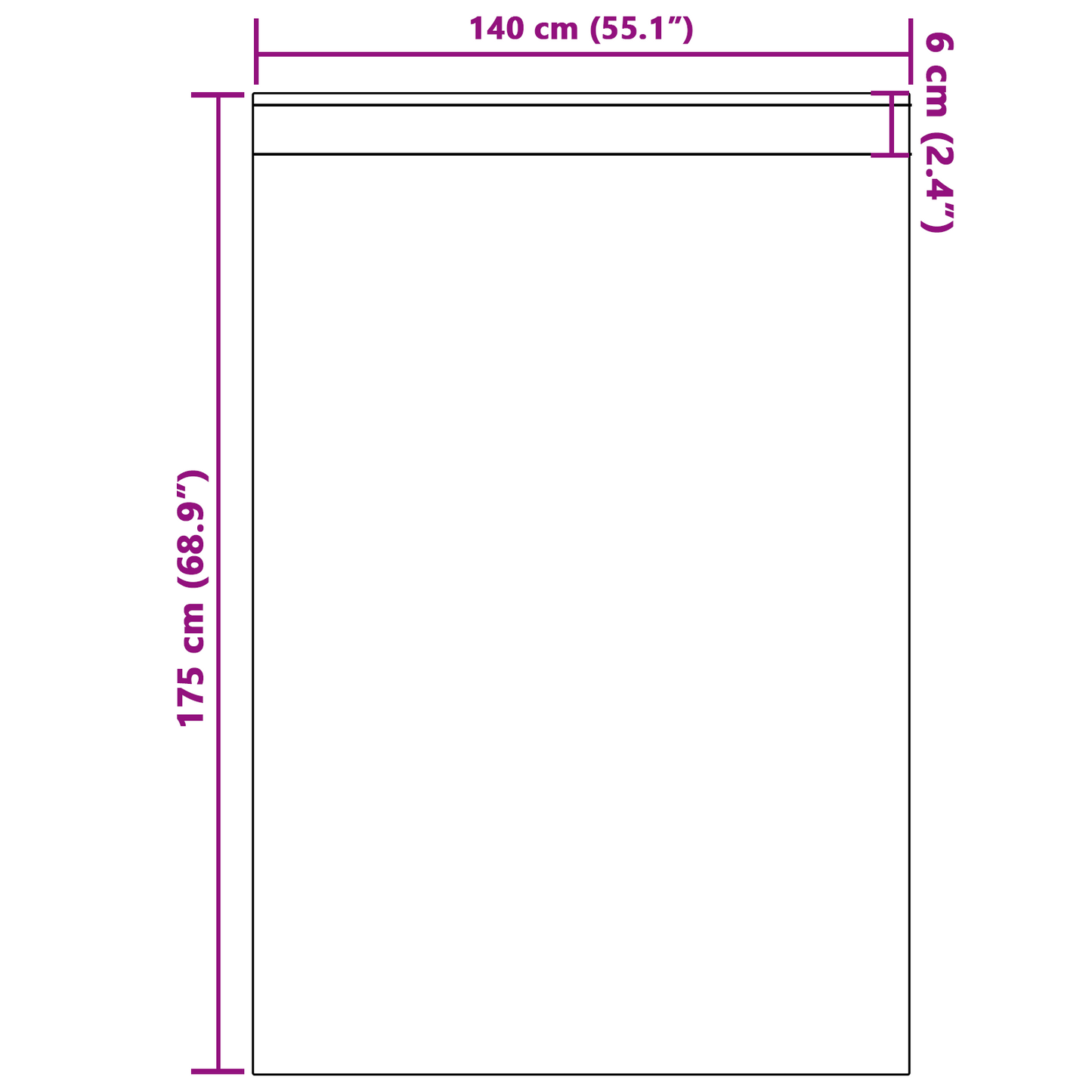 Fløyel Gardiner med gardiner 2 pcs Brun 175 x 140 cm Fløyel