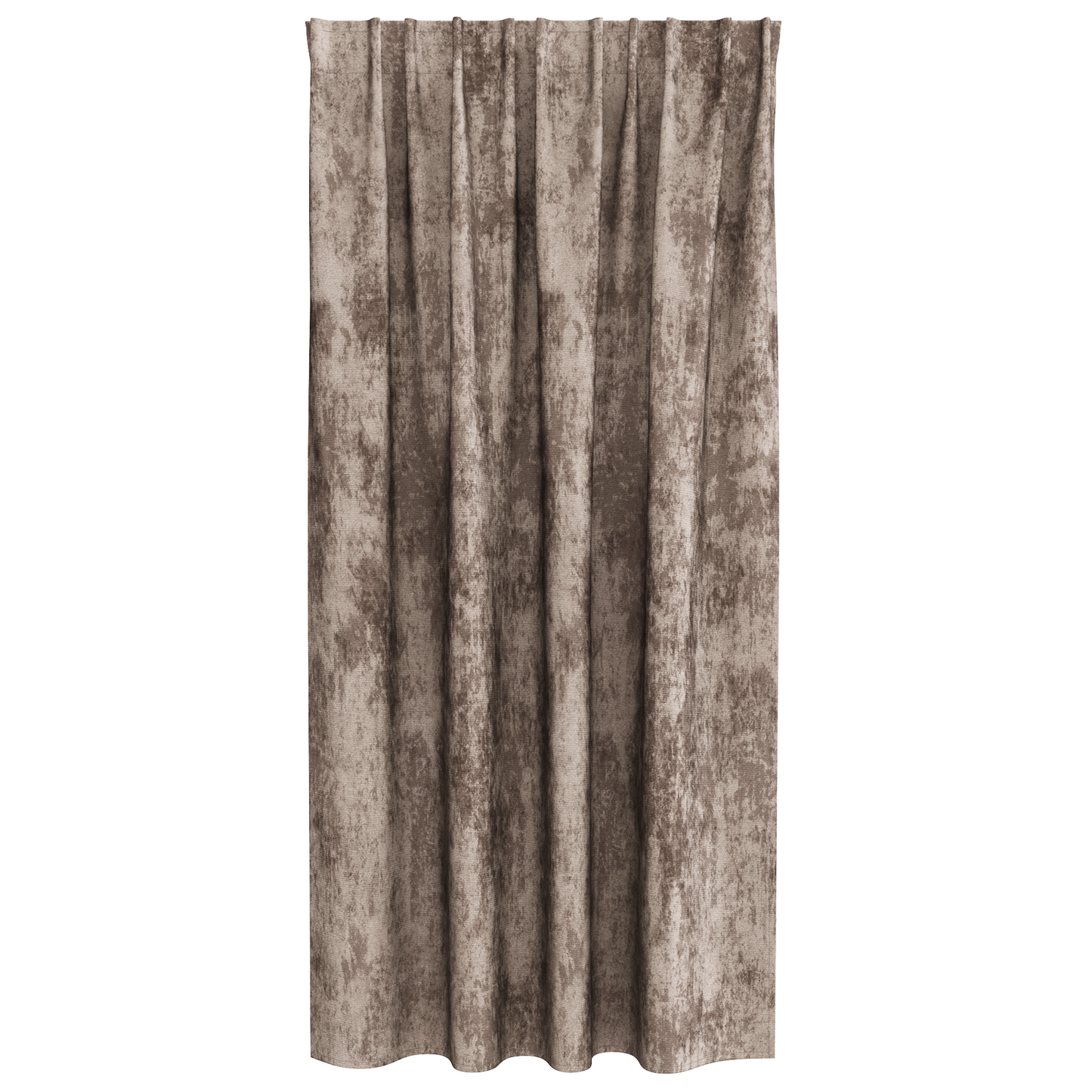 Fløyel Gardiner 2 pcs Cappuccino 175 x 140 cm Fløyel