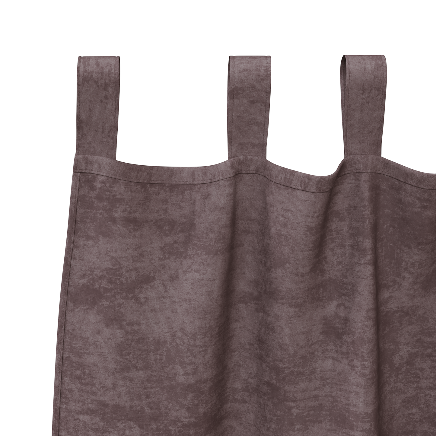 Fløyel Gardiner med gardiner 2 pcs Brun 260 x 140 cm Fløyel