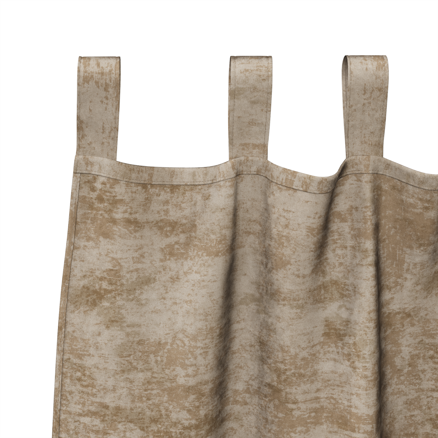 Fløyel Gardiner 2 pcs champagne 225 x 140 cm Fløyel