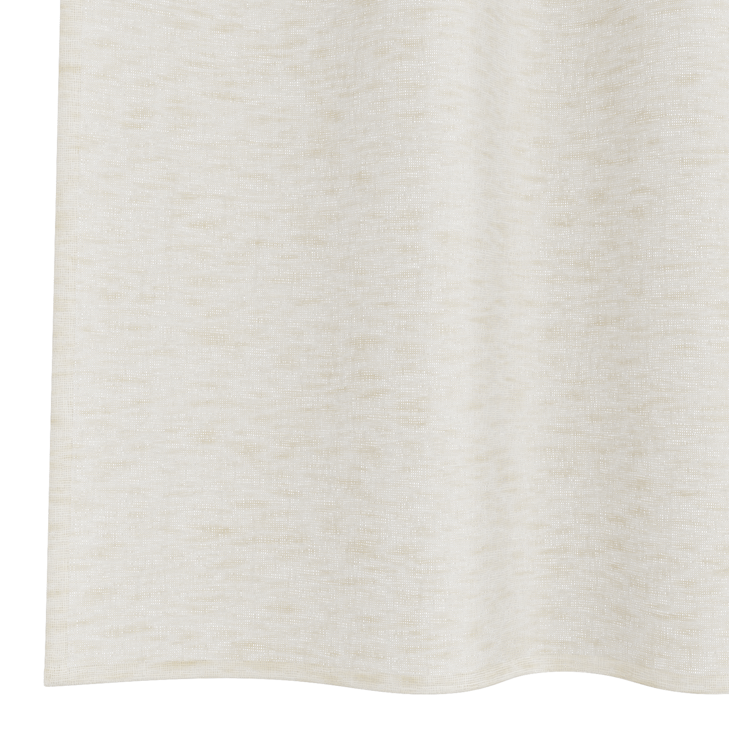 Voile Gardin med gardiner 2 pcs Krem 175 x 140 cm Polyester