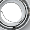 Spotlights med søkelys 6 pcs Hvit 9 x 9 x cm Aluminium