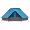Familie Tipi Telt Folding med tak Manual Blå 680 x 430 x 270 cm