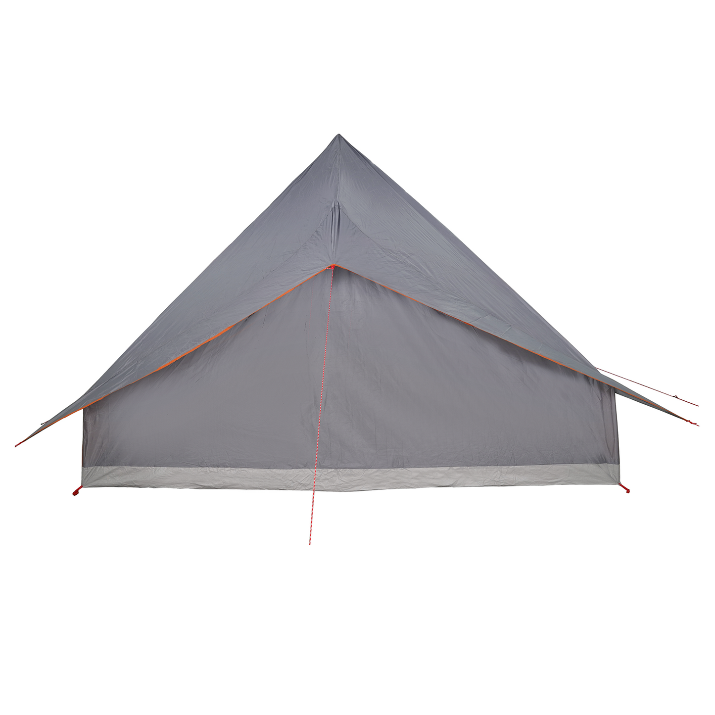 Tipi telt med tak Grå og Oransje 364 x 281 x 257 cm taft