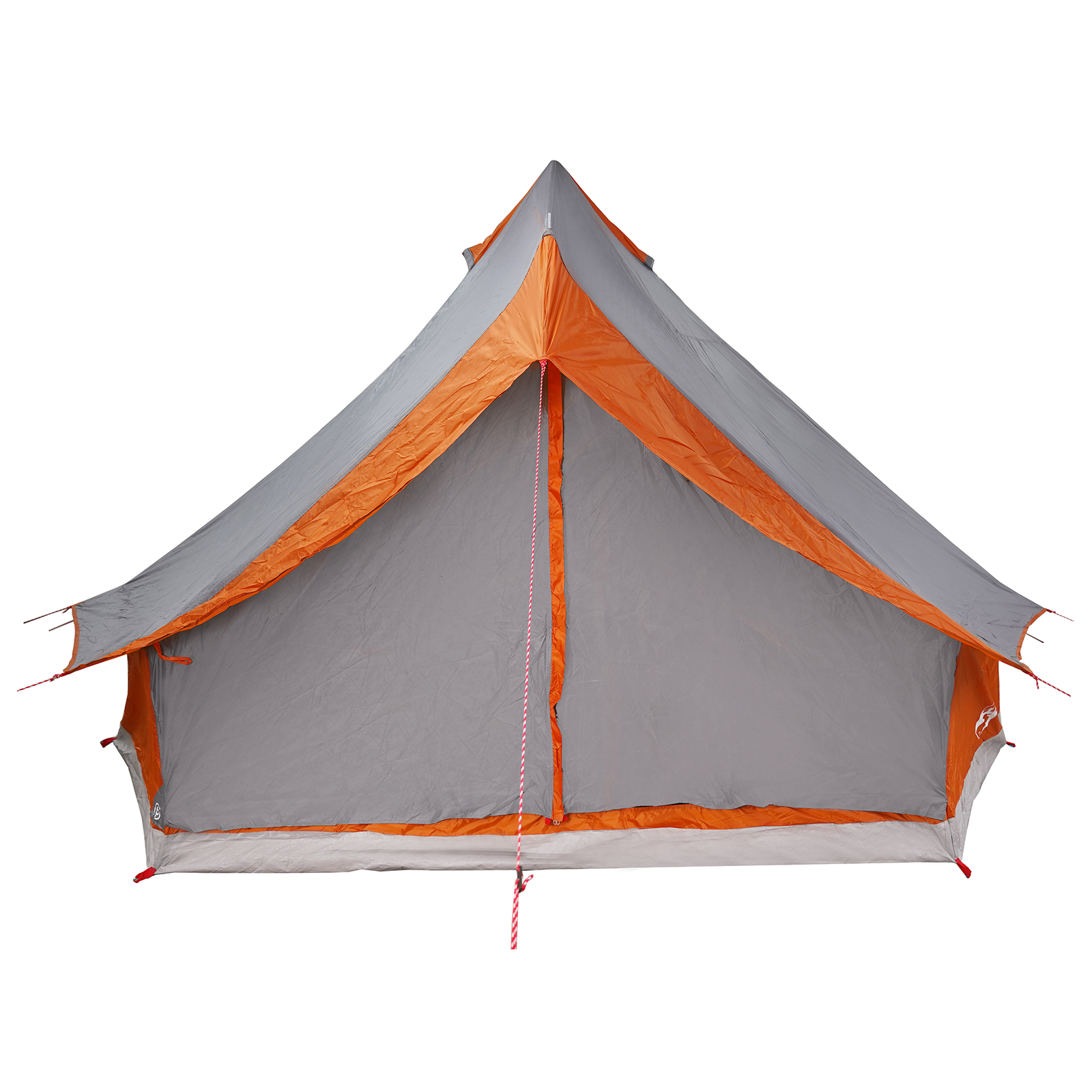 Familie Tipi Telt med tak Grå, Orange 400 x 346 x 250 cm