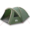 Camping Telt med tak grønn 308 x 268 x 130 cm Polyester