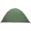 Camping Telt med tak grønn 308 x 268 x 130 cm Polyester