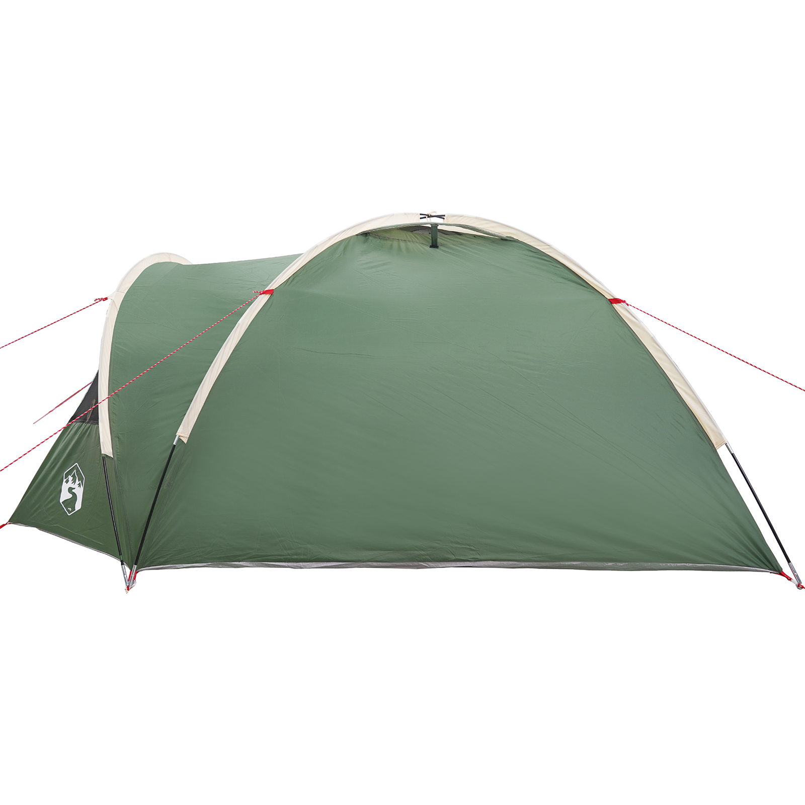 Camping Telt med tak grønn 308 x 268 x 130 cm Polyester