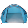 Camping Telt med tak Blå 308 x 268 x 130 cm Polyester