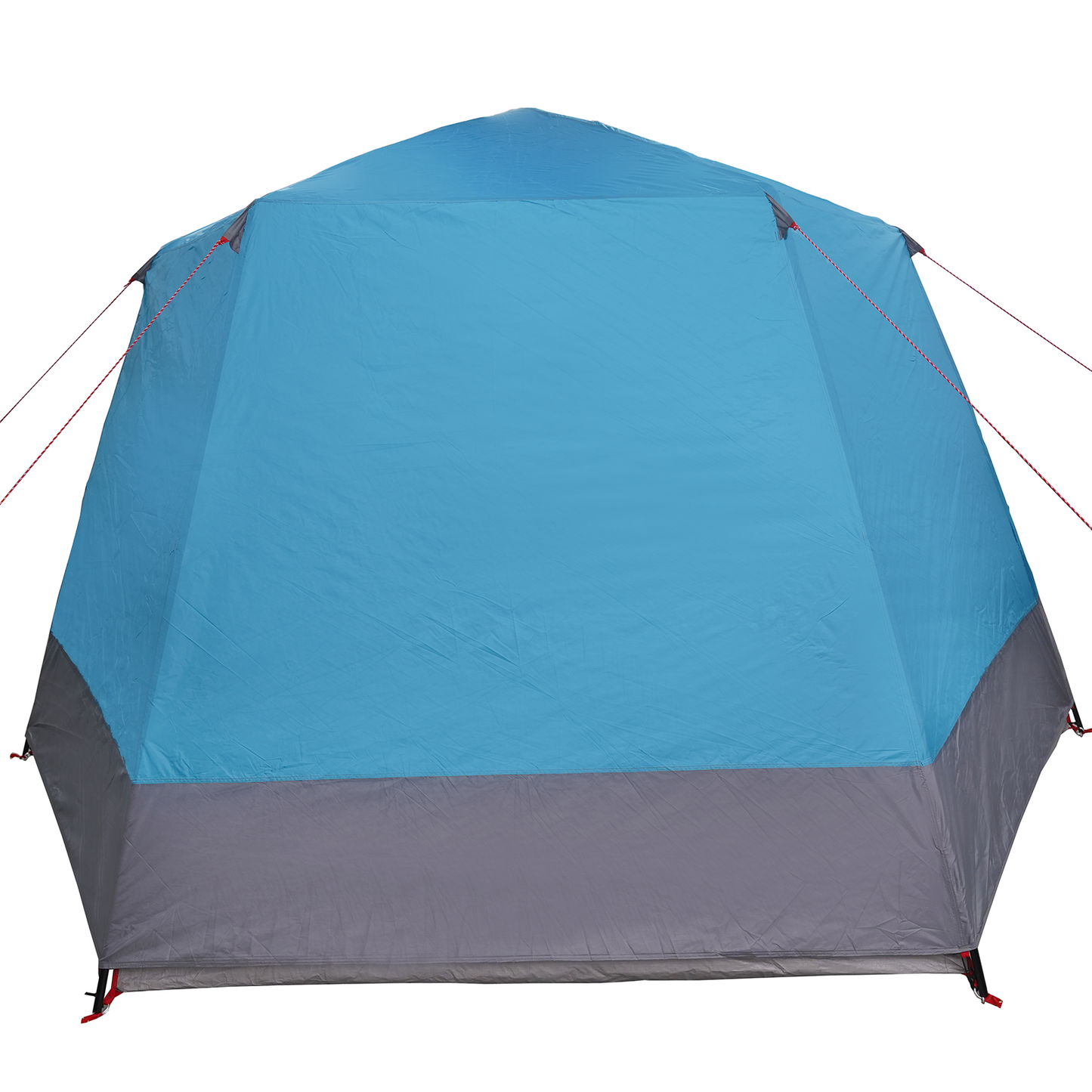 Camping Telt Hytte med tak Blå 420 x 420 x 227 cm Polyester