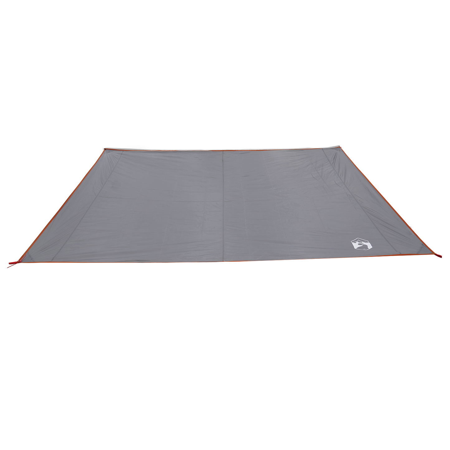Vannavstøtende tarp person 240 x 350 cm Vanntett Grå og Oransje