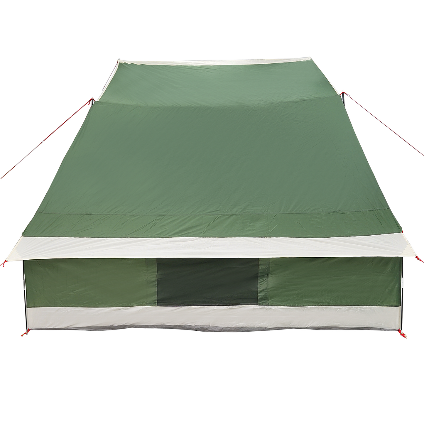 Camping Telt med tak med lagring grønn 282 x 225 x 154 cm taft