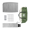 Camping Telt grønn 320 x 275 x 190 cm Polyester