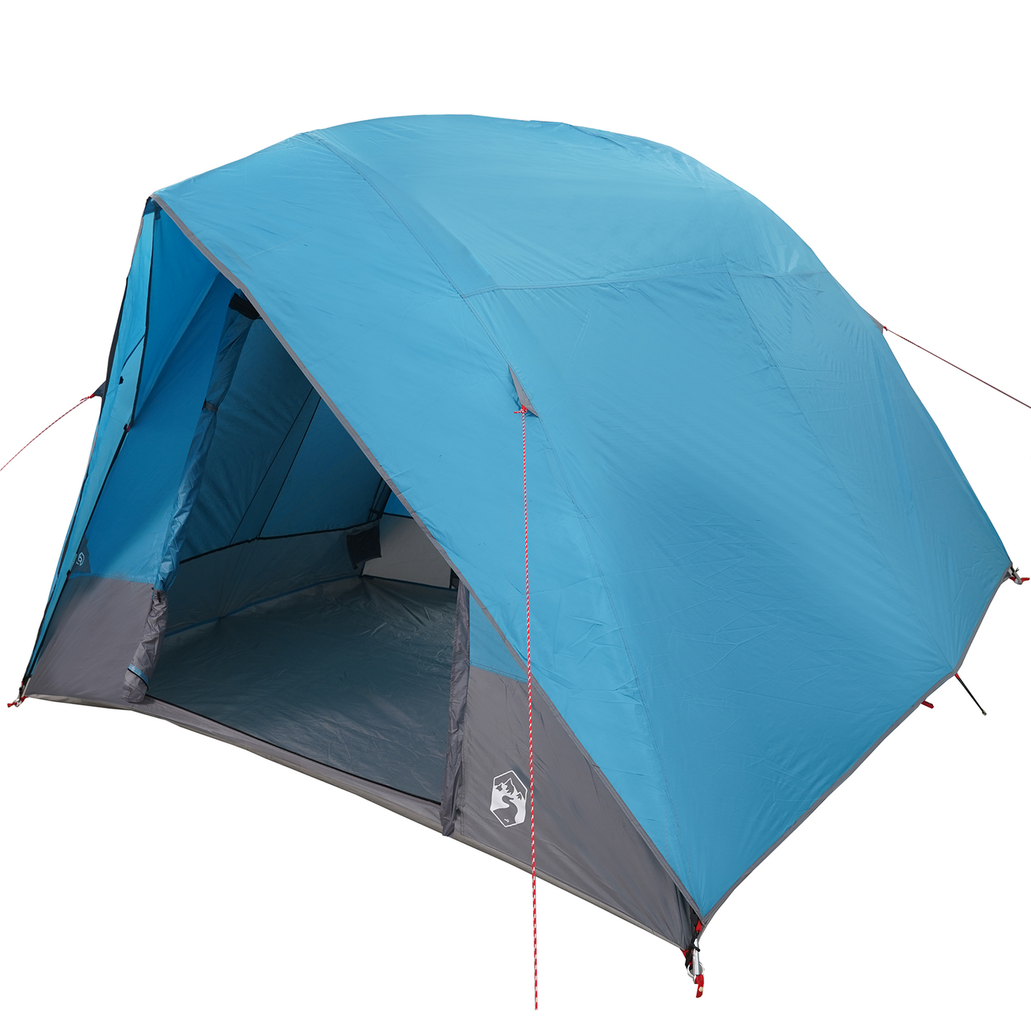 Camping Telt med tak med lagring Blå 320 x 275 x 190 cm taft