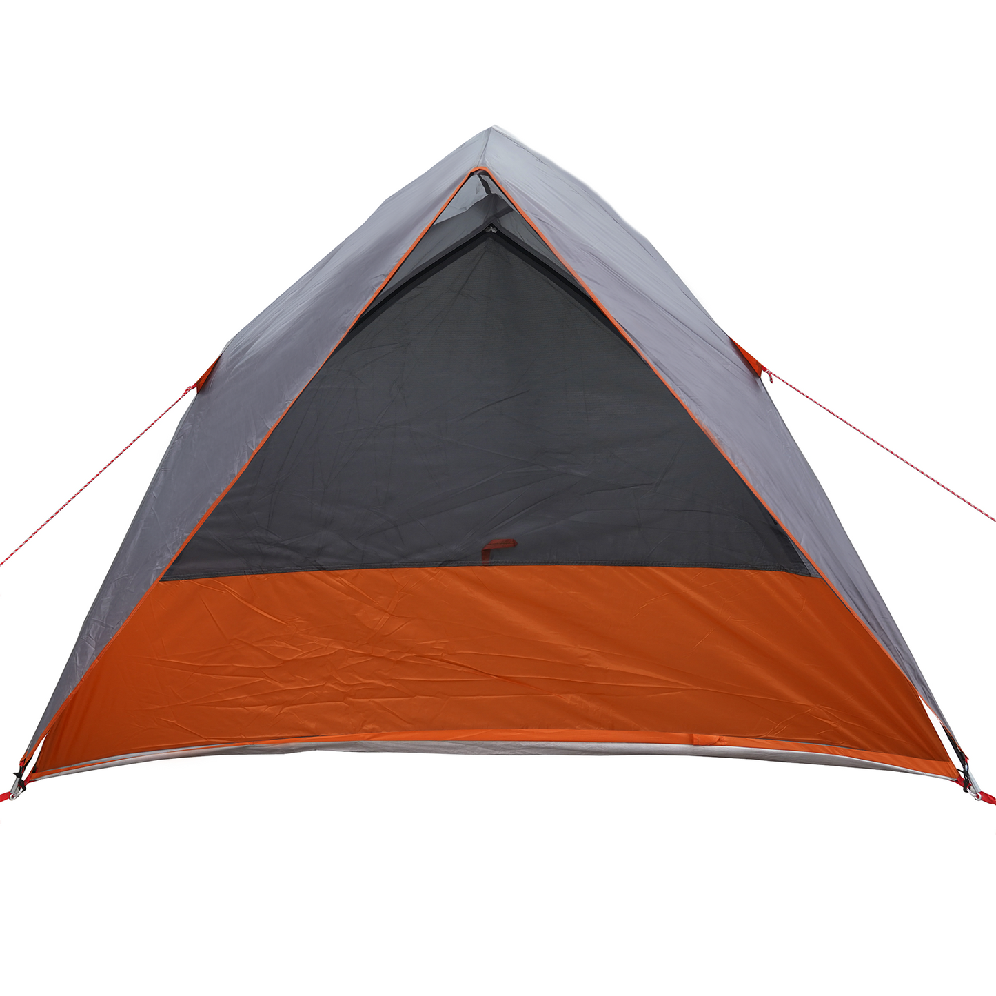 Camping Telt med tak Grå og Oransje 320 x 275 x 190 cm taft