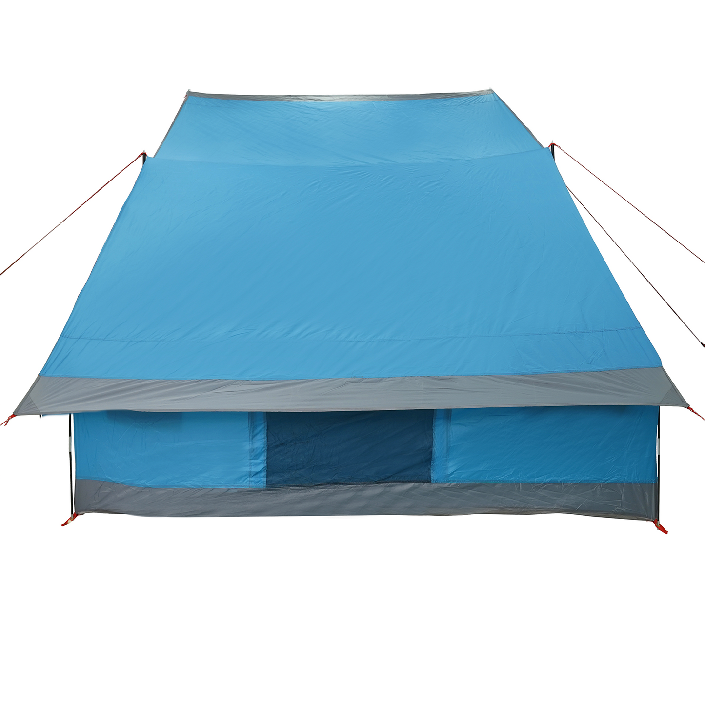Camping Telt med tak med lagring Blå 223 x 163 x 130 cm taft