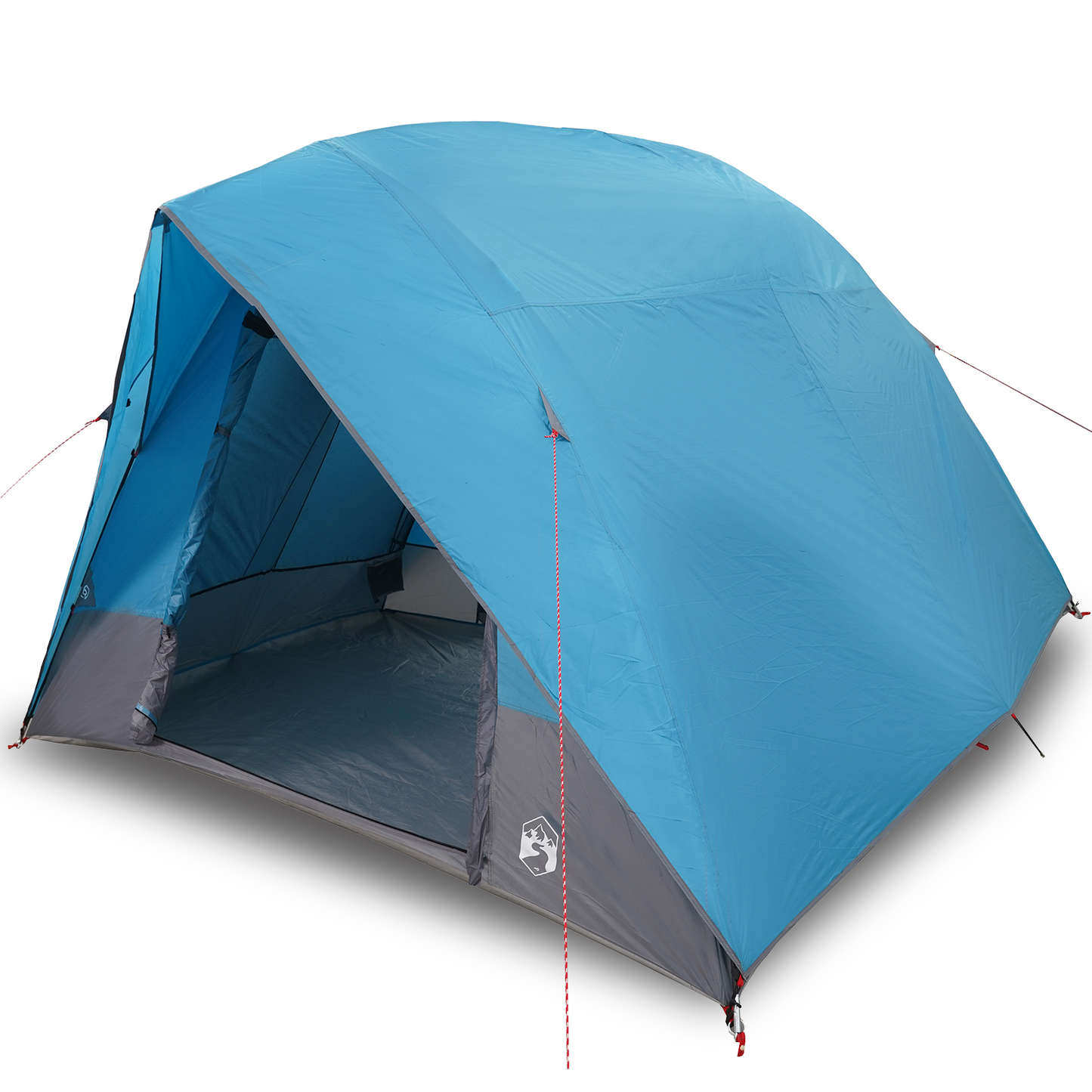 Camping Telt med tak med lagring Blå 275 x 230 x 140 cm taft