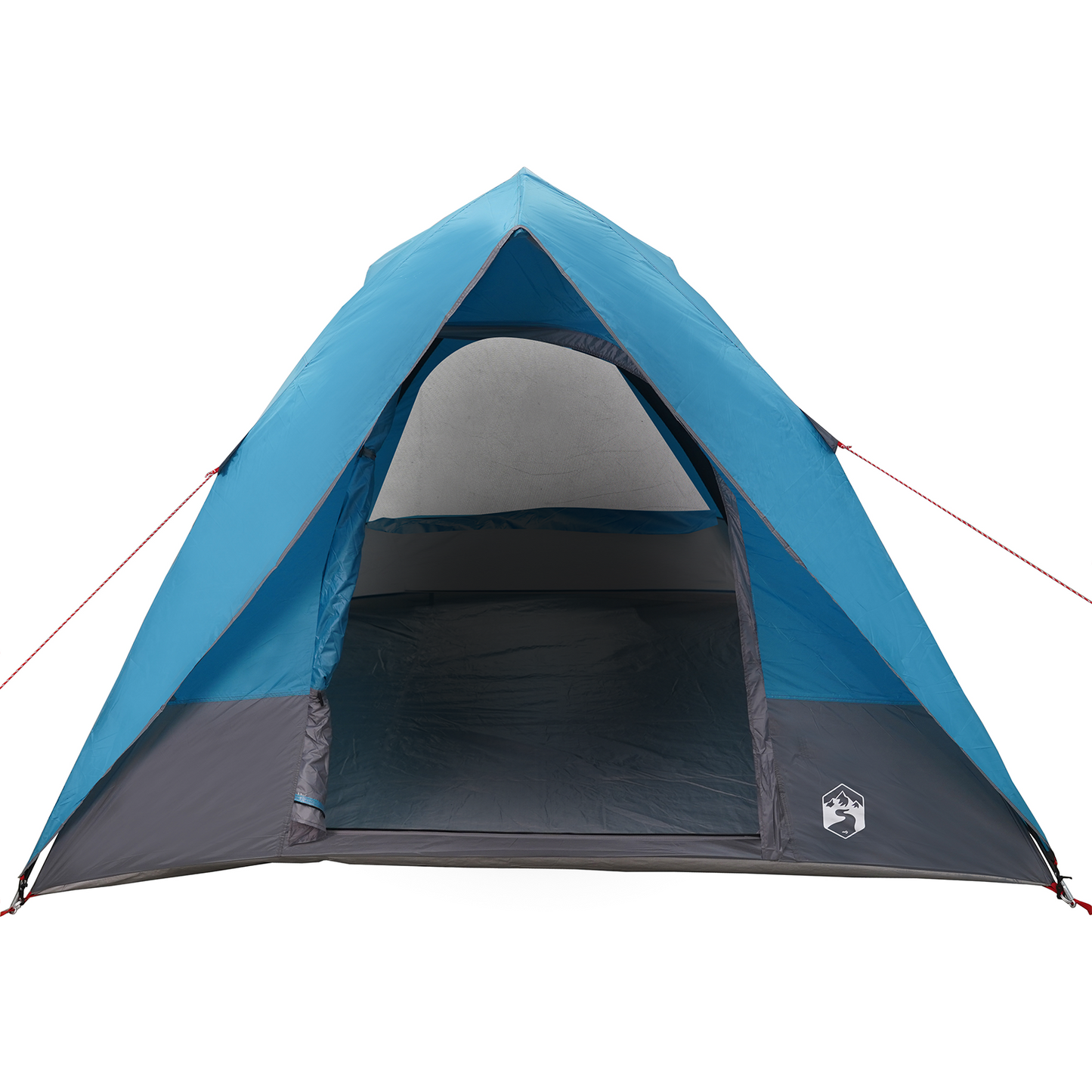 Camping Telt med tak med lagring Blå 275 x 230 x 140 cm taft