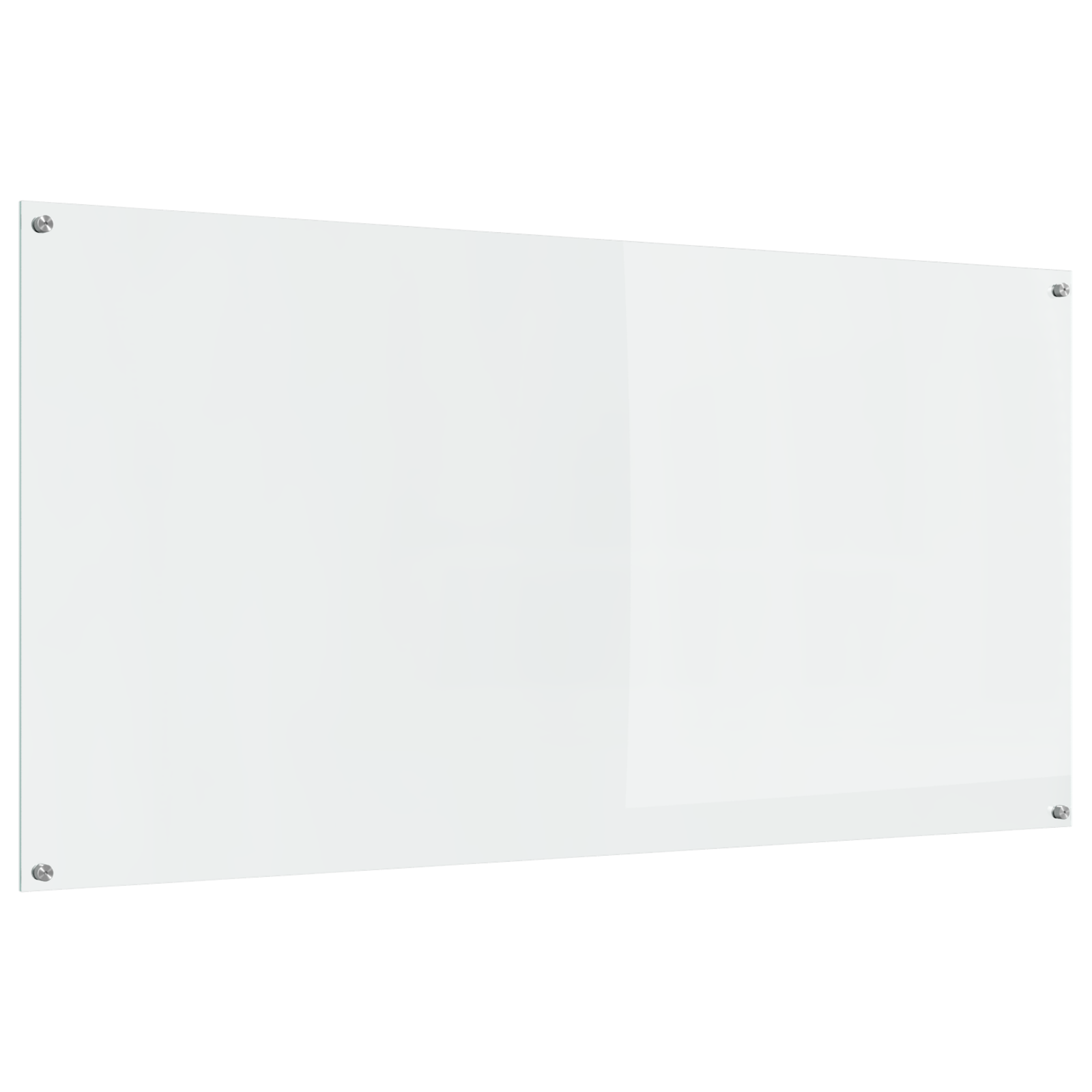 Kjøkkenbakplate Gjennomsiktig 120 x 60 x 0.6 cm herdet glass