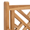 Hagestoler 2 pcs Brun 58 x 60 x 90 cm Heltre teak