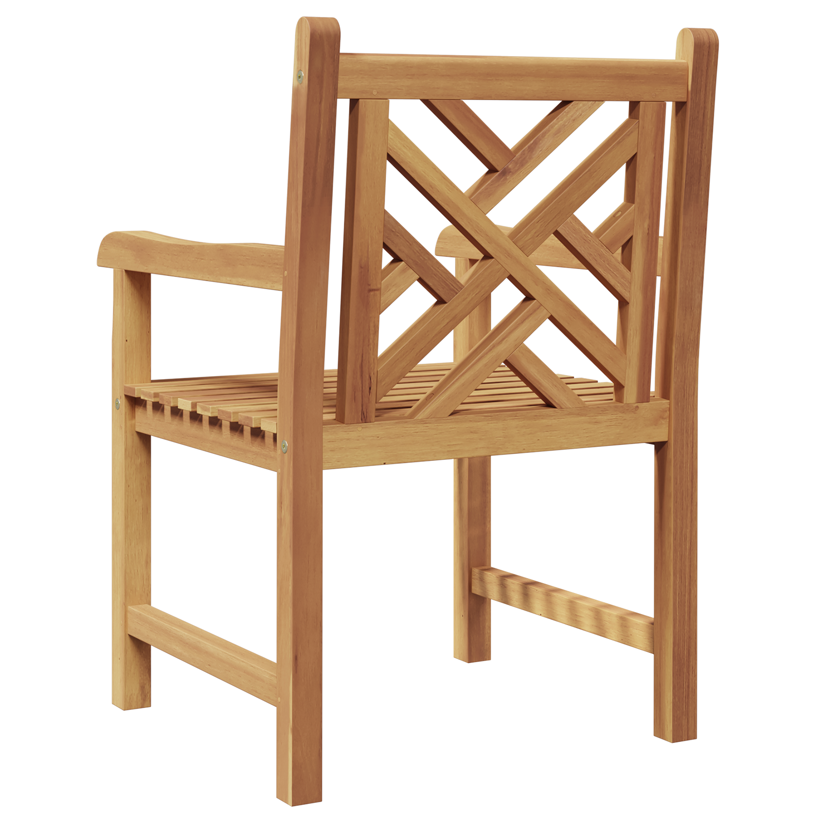 Hagestoler 2 pcs Brun 58 x 60 x 90 cm Heltre teak