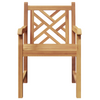 Hagestoler 2 pcs Brun 58 x 60 x 90 cm Heltre teak