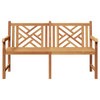 Hagebenk Brun 150 x 60 x 90 cm Heltre teak