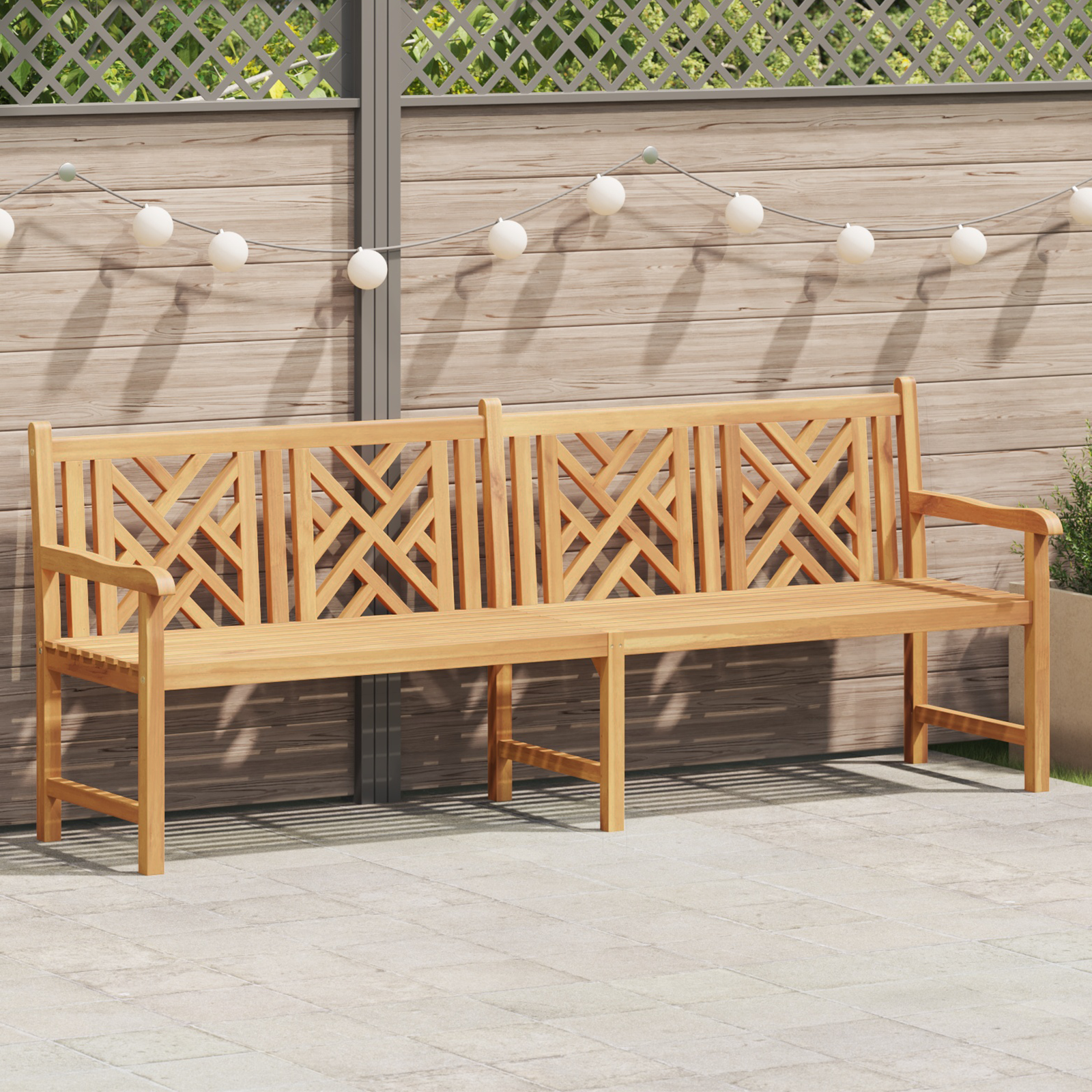 Hagebenk Brun 228 x 60 x 90 cm Heltre teak
