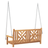 Svingbenk Other Brun 114 x 60 x 64 cm Heltre teak