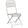 Hage Folding Stol 2 pcs Beige 55 x 56.5 x 91cm Stål