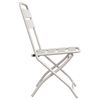 Hage Folding Stol 2 pcs Beige 55 x 56.5 x 91cm Stål