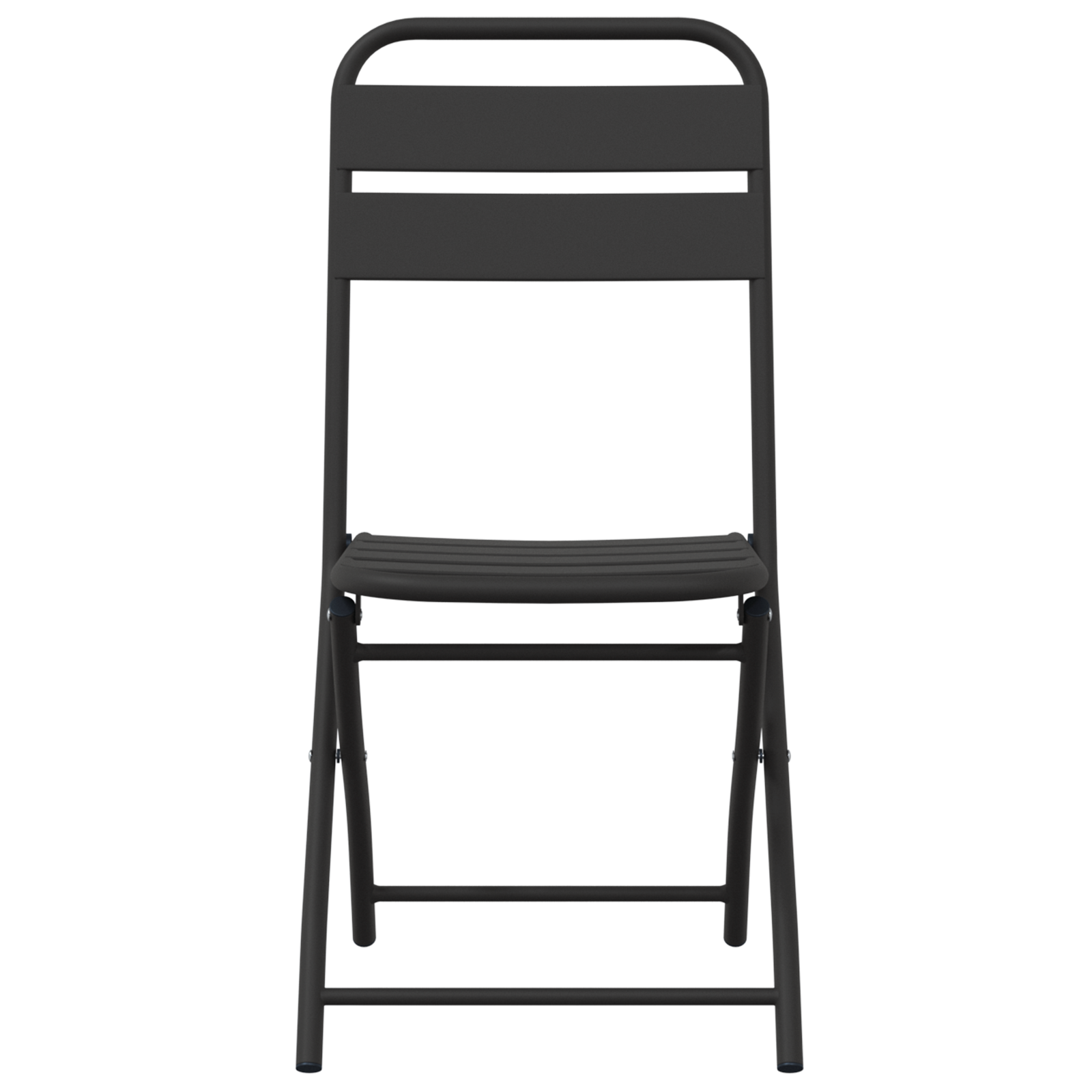 Hage Folding Stol 2 pcs Antrasitt 55 x 56.5 x 91cm Stål