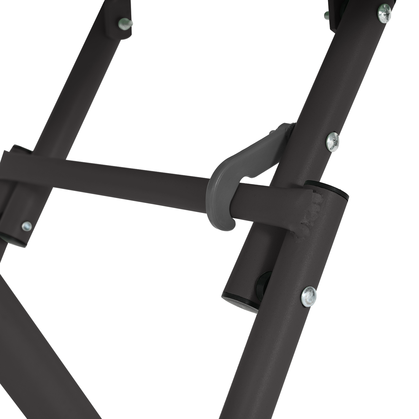 Bistrobord Antrasitt 55 x 55 x 72,5 cm Pulverlakkert stål