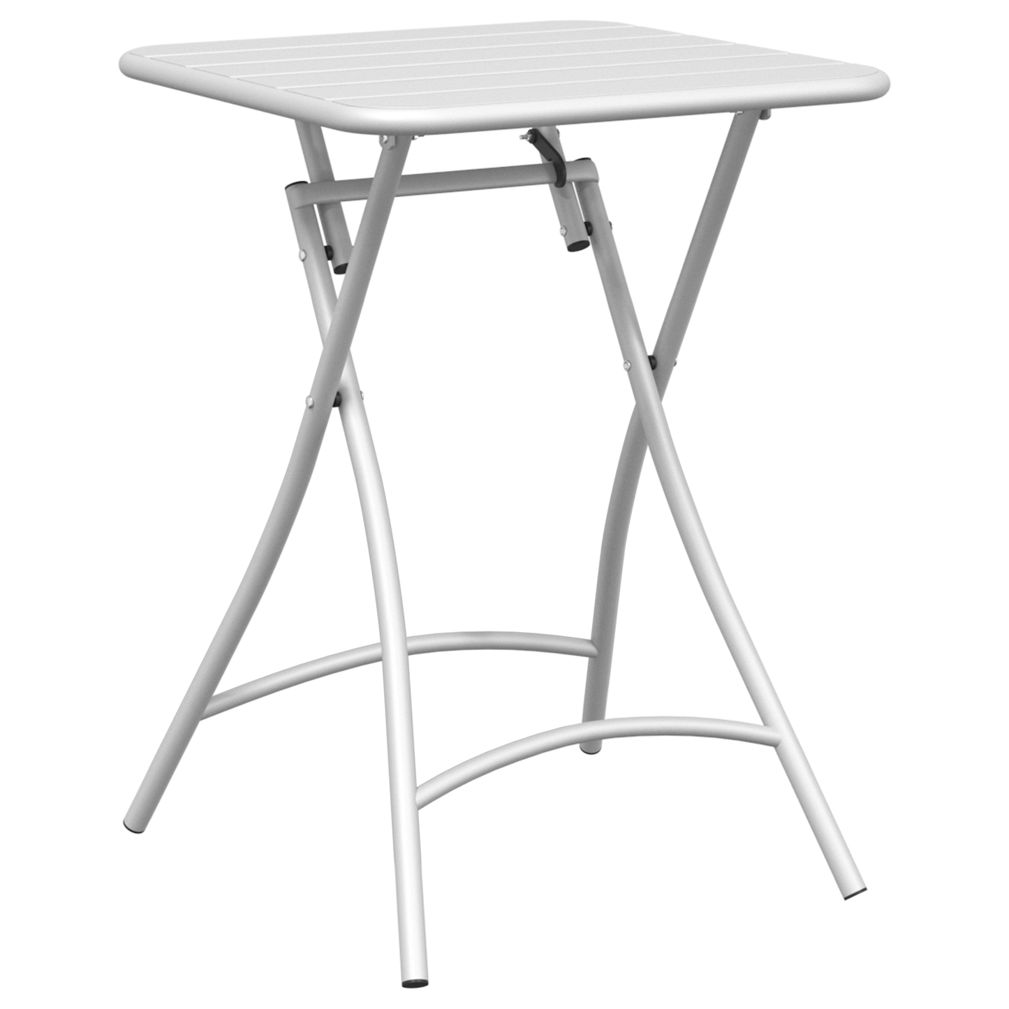 Bistrosett 3 pcs Hvit Stål