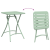 Bistrosett 3 pcs Lys Mynte Stål