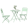 Bistrosett 3 pcs Lys Mynte Stål