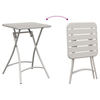 Bistrosett 3 pcs Beige Stål