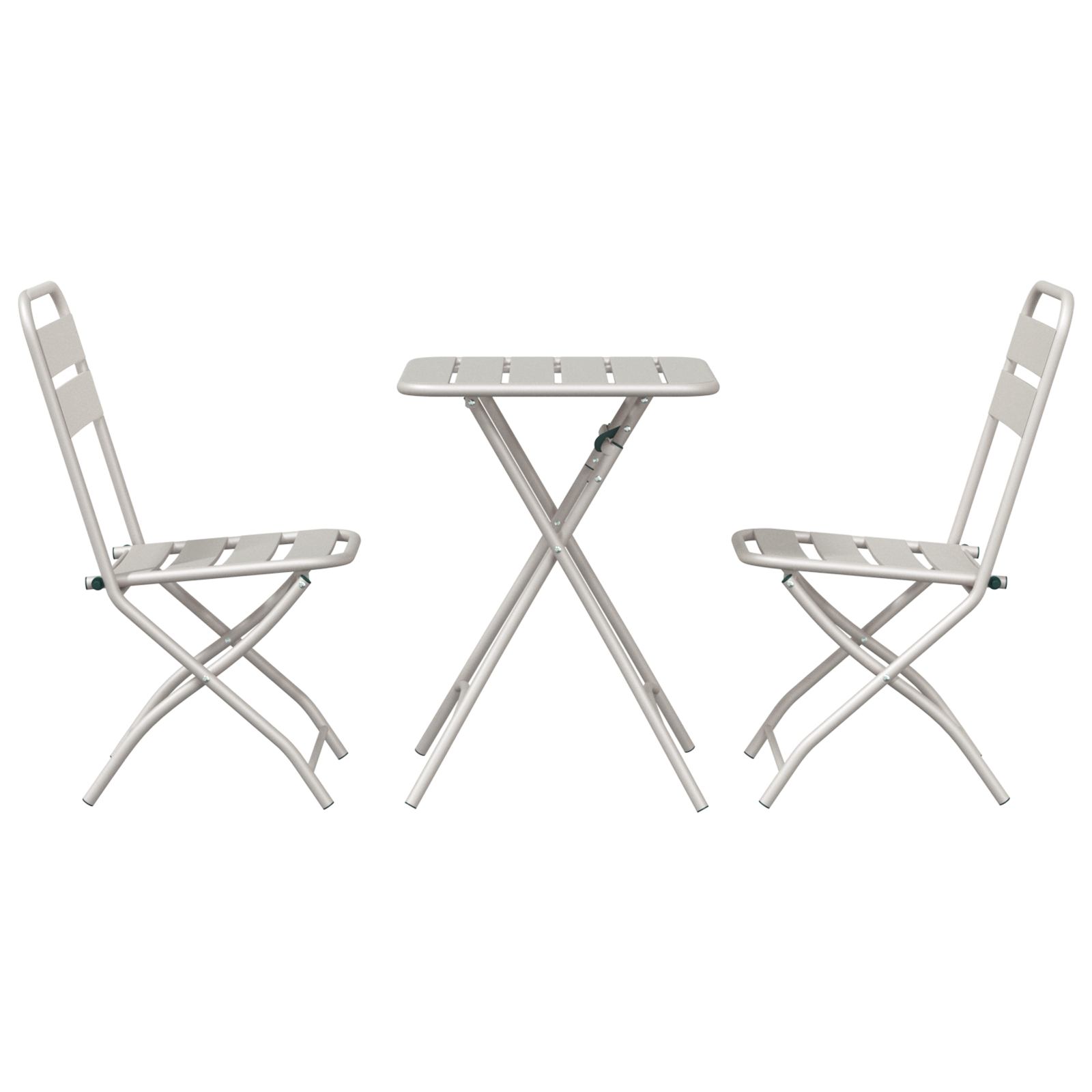 Bistrosett 3 pcs Beige Stål