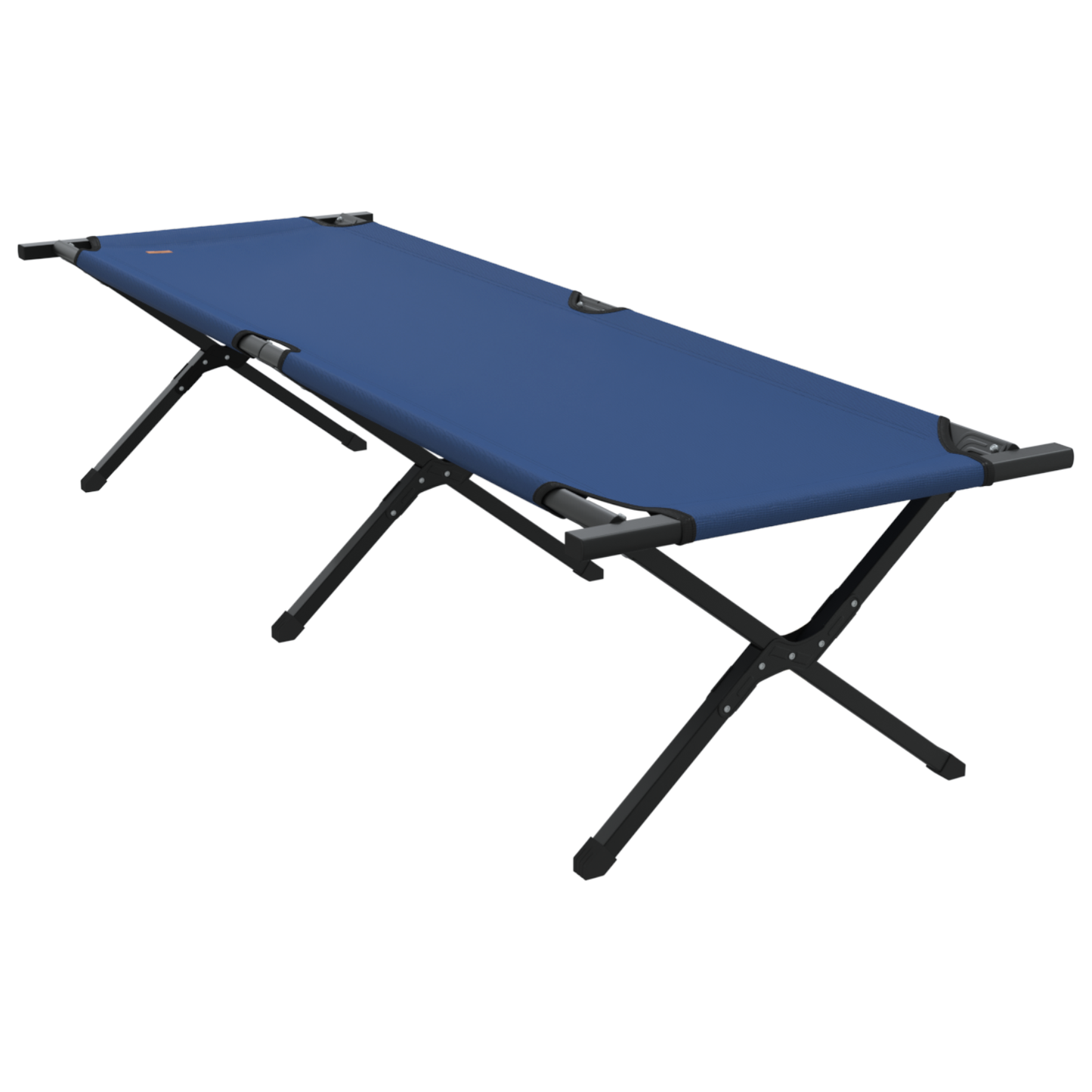 Sammenleggbar camping seng 2 pcs Blå 193 x 69 x 45 cm