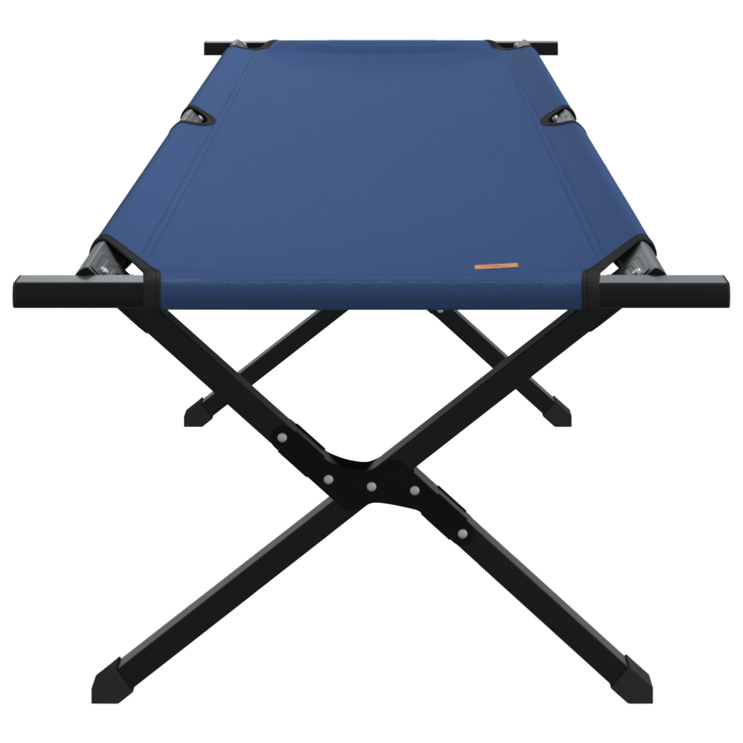 Sammenleggbar camping seng 2 pcs Blå 193 x 69 x 45 cm